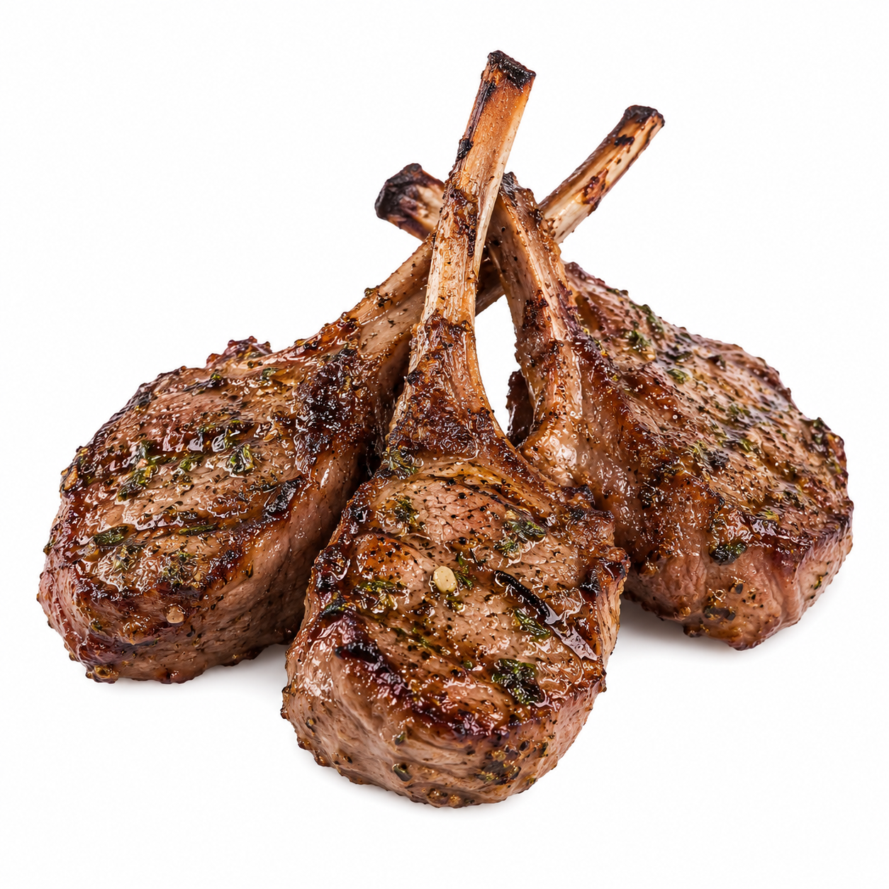 Glazed Lamb Chops